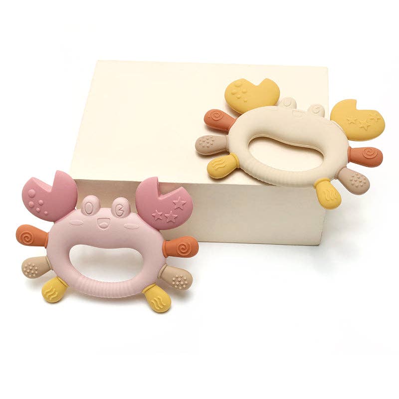 Crab silicone teething ring — view 5