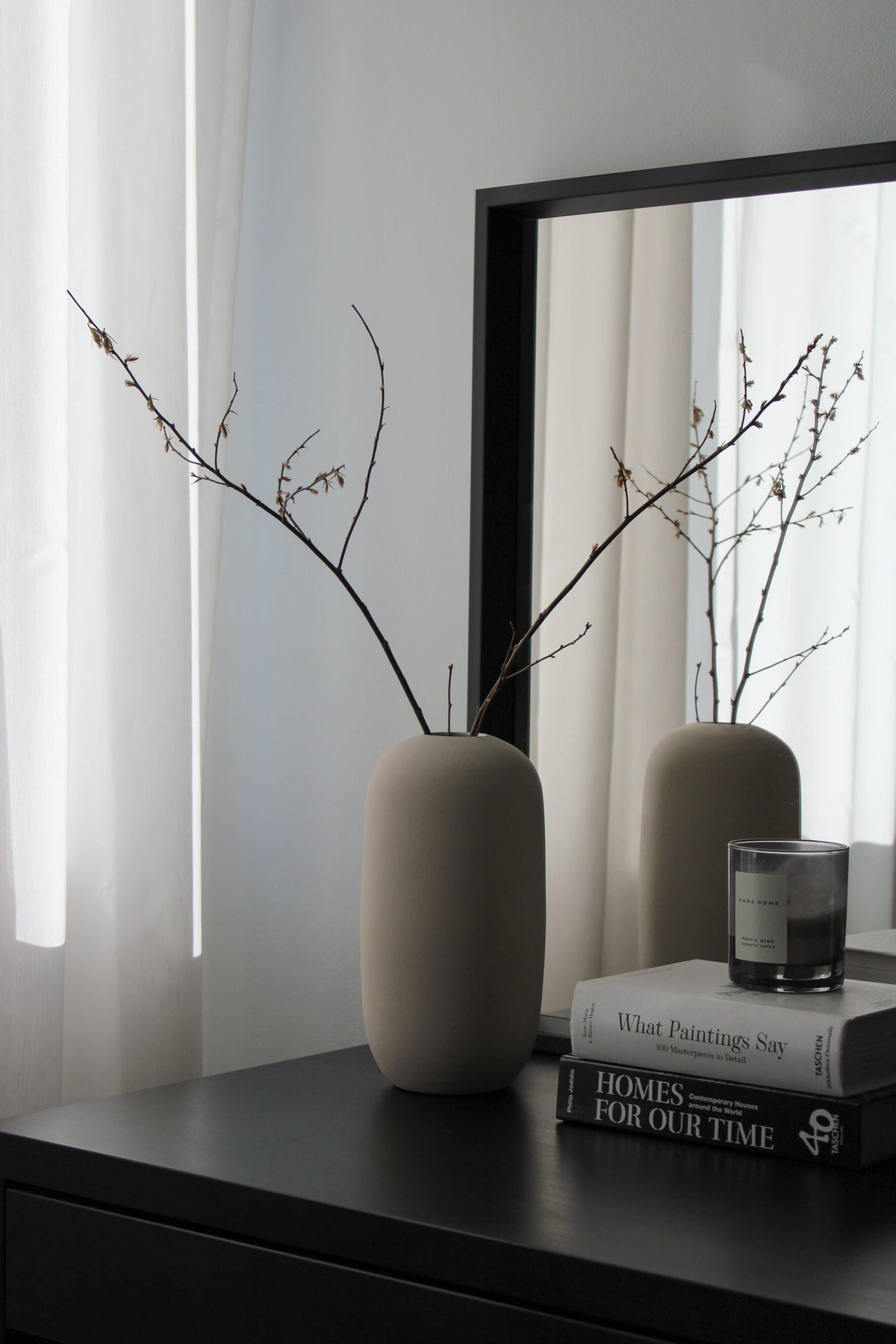 Dune vase in off-white — view 6