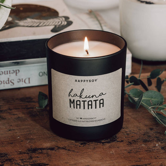 Hakuna Matata soy scented candle