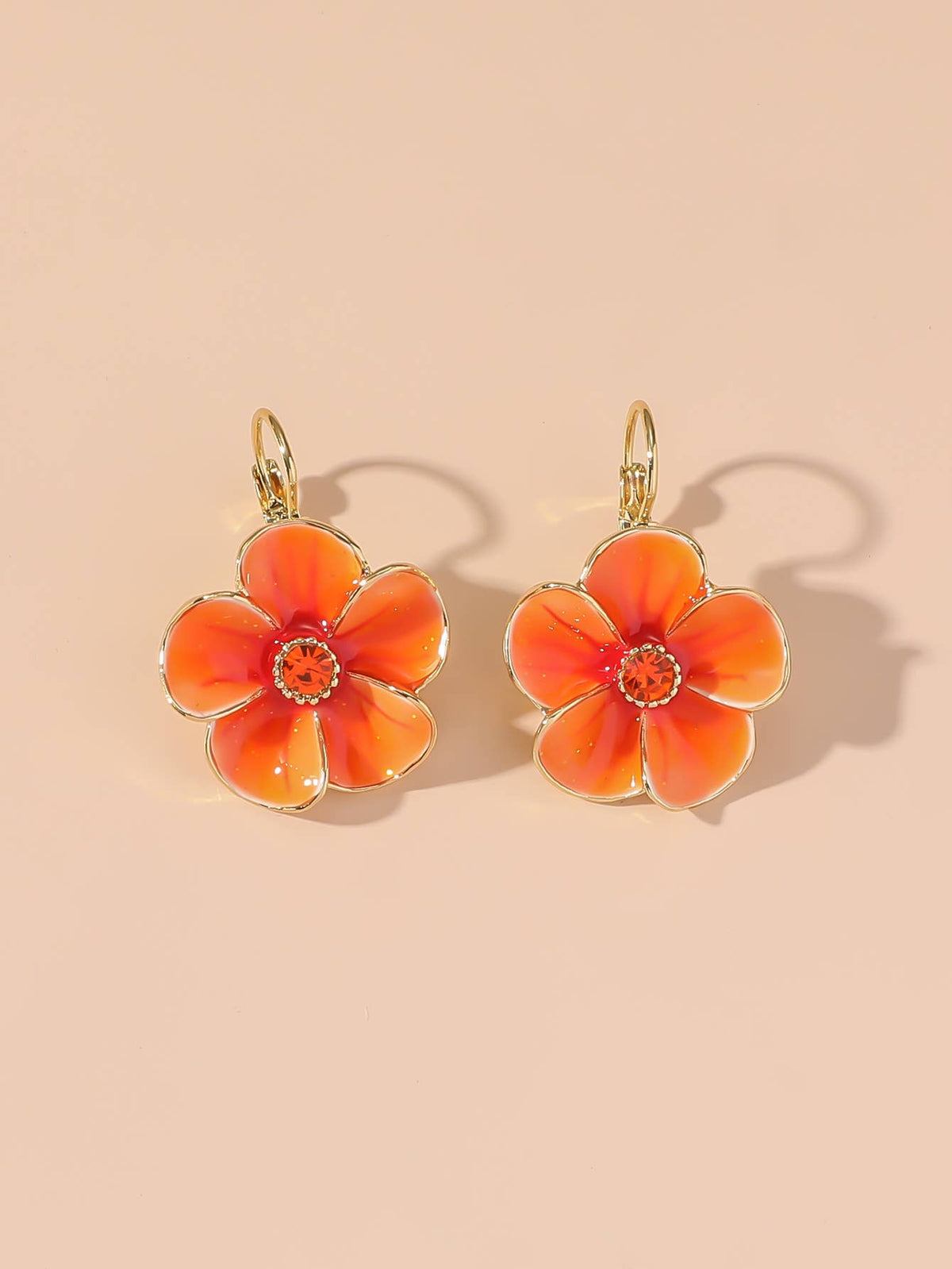 Small sleeper hoop earrings