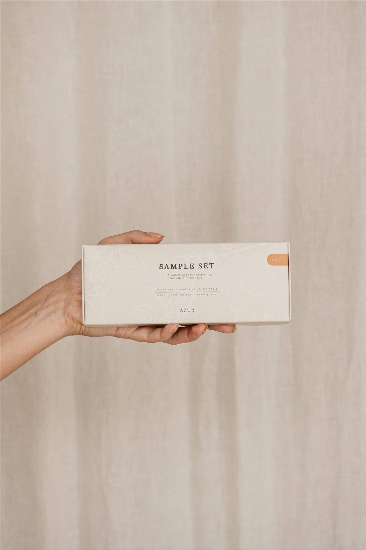 Natural body bar sample set — view 6