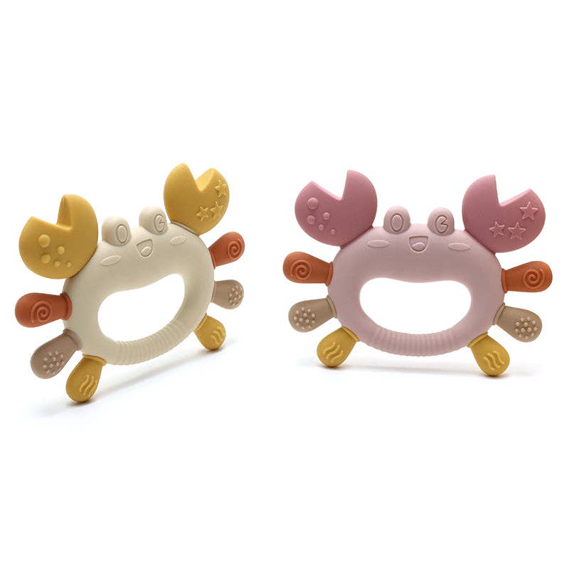 Crab silicone teething ring — view 4