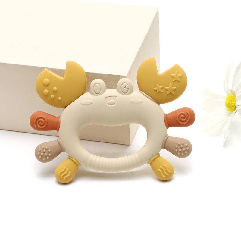 Crab silicone teething ring — view 2