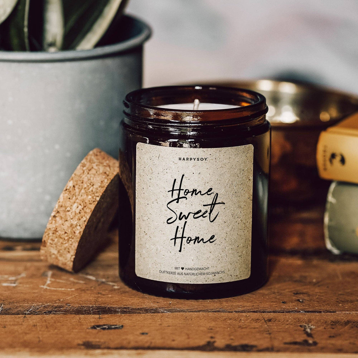 Home Sweet Home scented candle, small — view 6