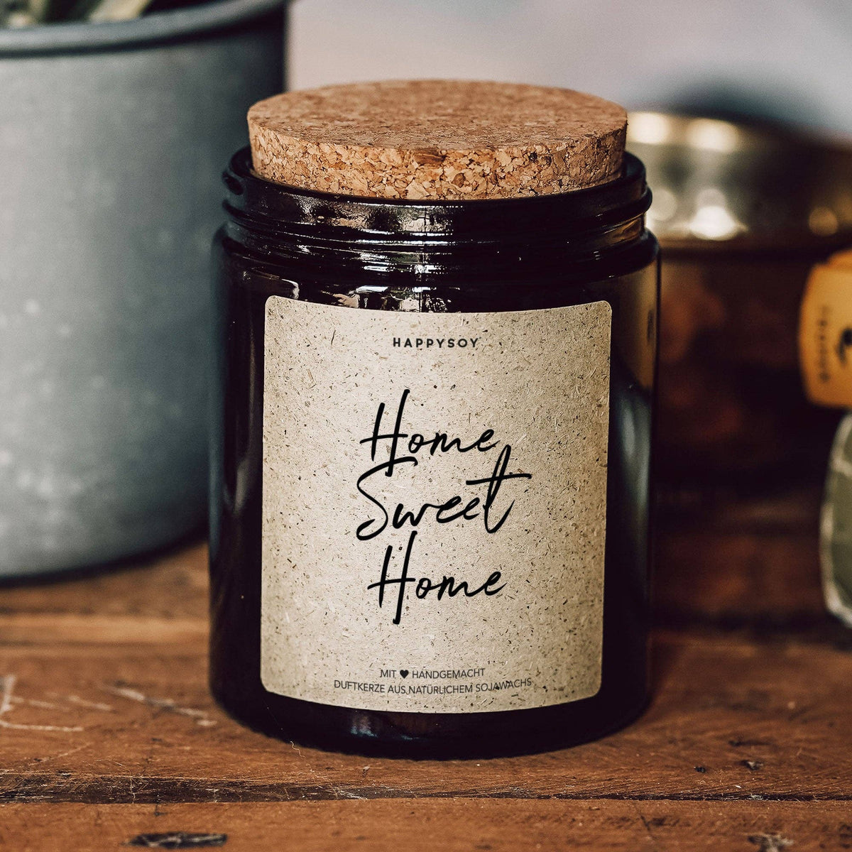 Home Sweet Home scented candle, small — view 7