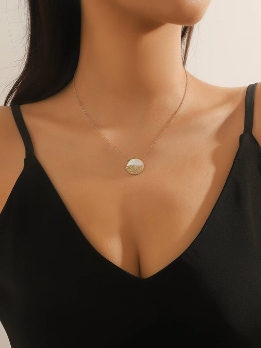 Fine stainless steel chain necklace