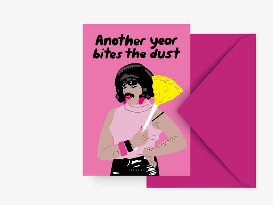 Another Year birthday postcard