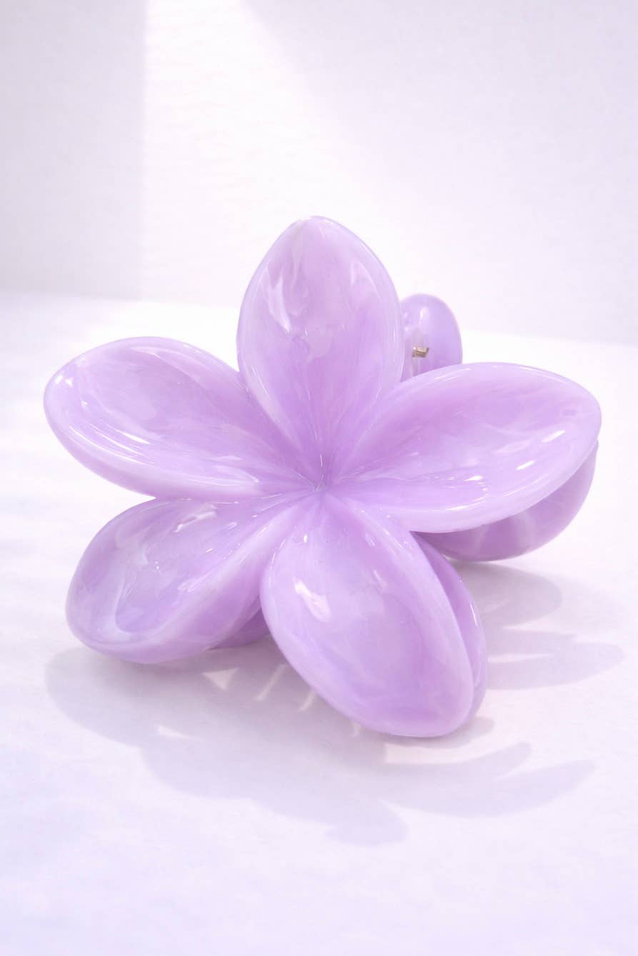Flower-shaped hair clip — view 4