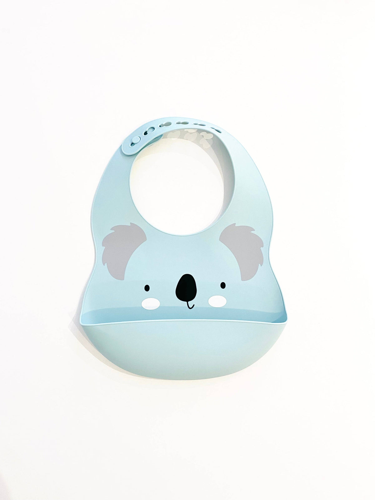 Animal print baby bib — view 2