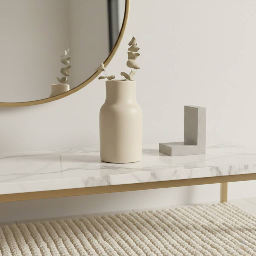 Blanc 01 vase in off-white — view 4