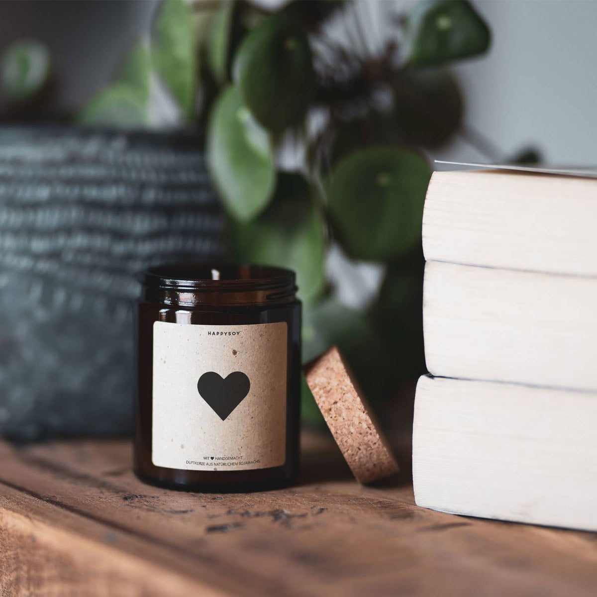 LOVE soy scented candle, small